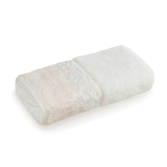 Jogo 2 Lavabos Trussardi 100% Algodão Fiore com Embalagem Presenteável