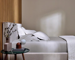 jogo de Cama Bertoni Solteiro Gelo - Trussardi