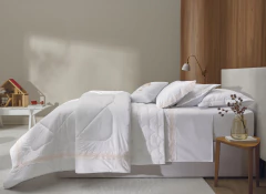 Colcha Caterine Trussardi 100% Algodão 200 Fios Percal