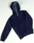 Campera friza azul, talles 10 al 14