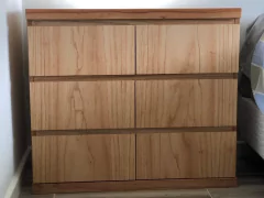 Mesa De Luz Madera Paraiso - comprar online