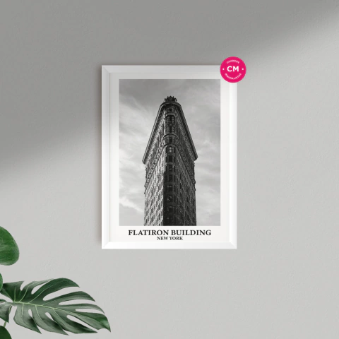 Cuadro de Ciudades - INDIVIDUAL - New York - Flatiron Building Cod. L254 - comprar online