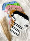 Blusa listras em tricô