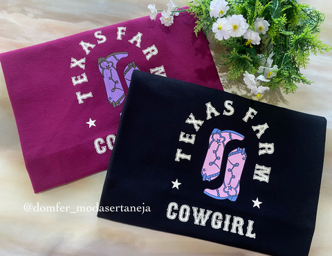 T-shirt Botas - Texas Farm