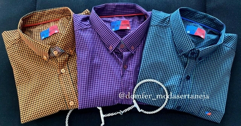 Camisa Masculina Manga Curta Xadrez - Smith Brothers