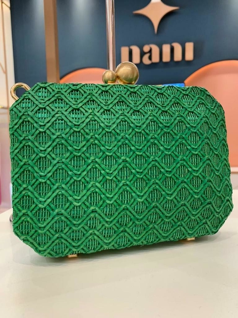 Clutch Costurada C/Alça Elos