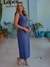 VESTIDO MIDI QUEILA NULA MANGA - comprar online