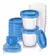 Avent tarritos reutilizables para guardar leche x10 con accesorios. en internet