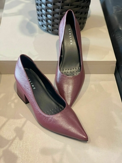 Scarpin Lia Line Malbec - comprar online