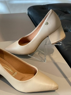 Scarpin Vizzano Salto Nude na internet