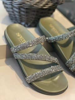 Papete Specchio Brand Samantha Olive - comprar online