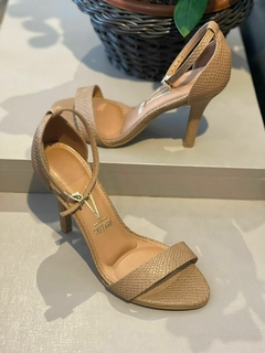 Sandália Vizzano Camel Croco