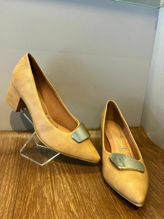 Scarpin Vizzano Areia - Boutique Par Perfeito