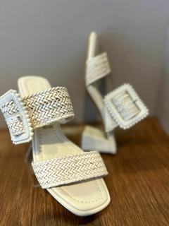 Tamanco Vizzano Off White - Boutique Par Perfeito
