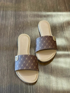 Rasteira Specchio Brand Maria Café - Boutique Par Perfeito