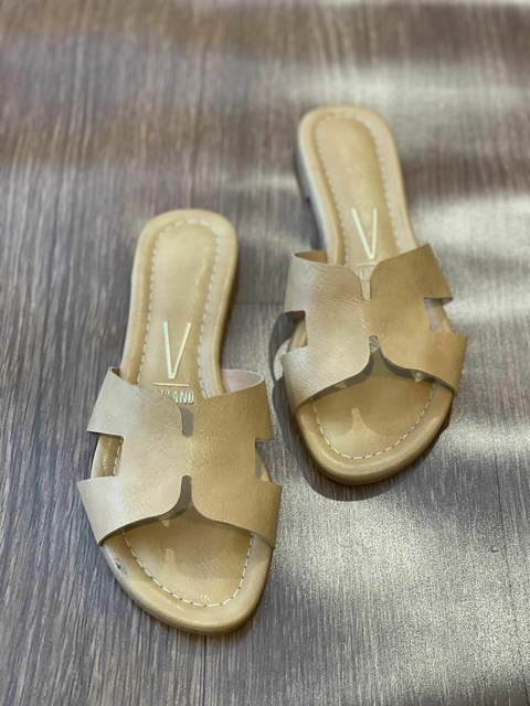 Rasteira Vizzano Areia - comprar online