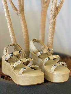 Sandália A+B Champagne - loja online