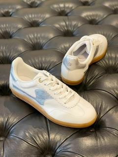 Tênis Specchio Brand Branco/Prata - Boutique Par Perfeito