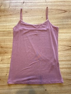 Musculosa basica modal bretel raso