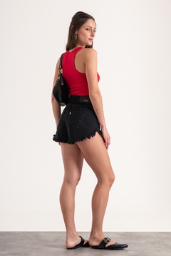 Short Black Hotfix - tienda online
