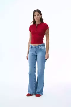 Jean LMV HEBILLAS blue - comprar online