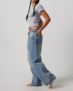 Jean Baggy blue - tienda online