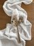 camino de Gasa de Lino Blanco 40cm x 200cm - Gabriela Noto Home & Deco