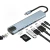 HUB USB TIPO C - 8 PUERTOS + ETHERNET + HDMI + SD