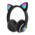 AURICULAR BLUETOOTH VINCHA GATITO STN-28 - NEGRO - comprar online
