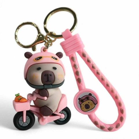 LLAVERO CAPIBARA ROSA - comprar online