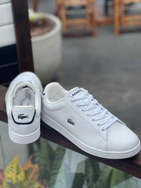 Tênis lacoste carnaby branco