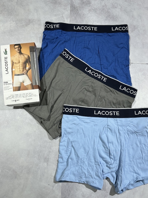 Cueca Lacoste ( 3 cores ) T12