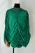 Vestido Manga Morcego Verde