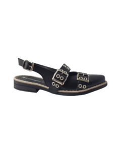 Zapato abierto con tachas Limoges