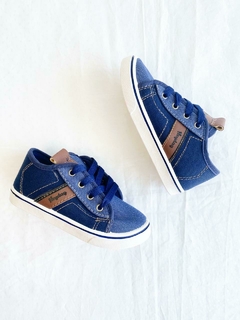 Zapatilla de lona urbanas jean niños - comprar online