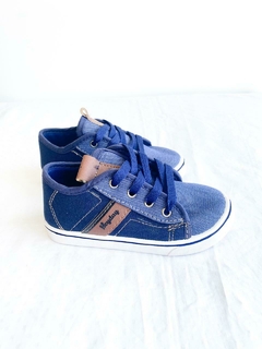 Zapatilla de lona urbanas jean niños