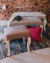 Banqueta con tallas estilo provenzal - comprar online