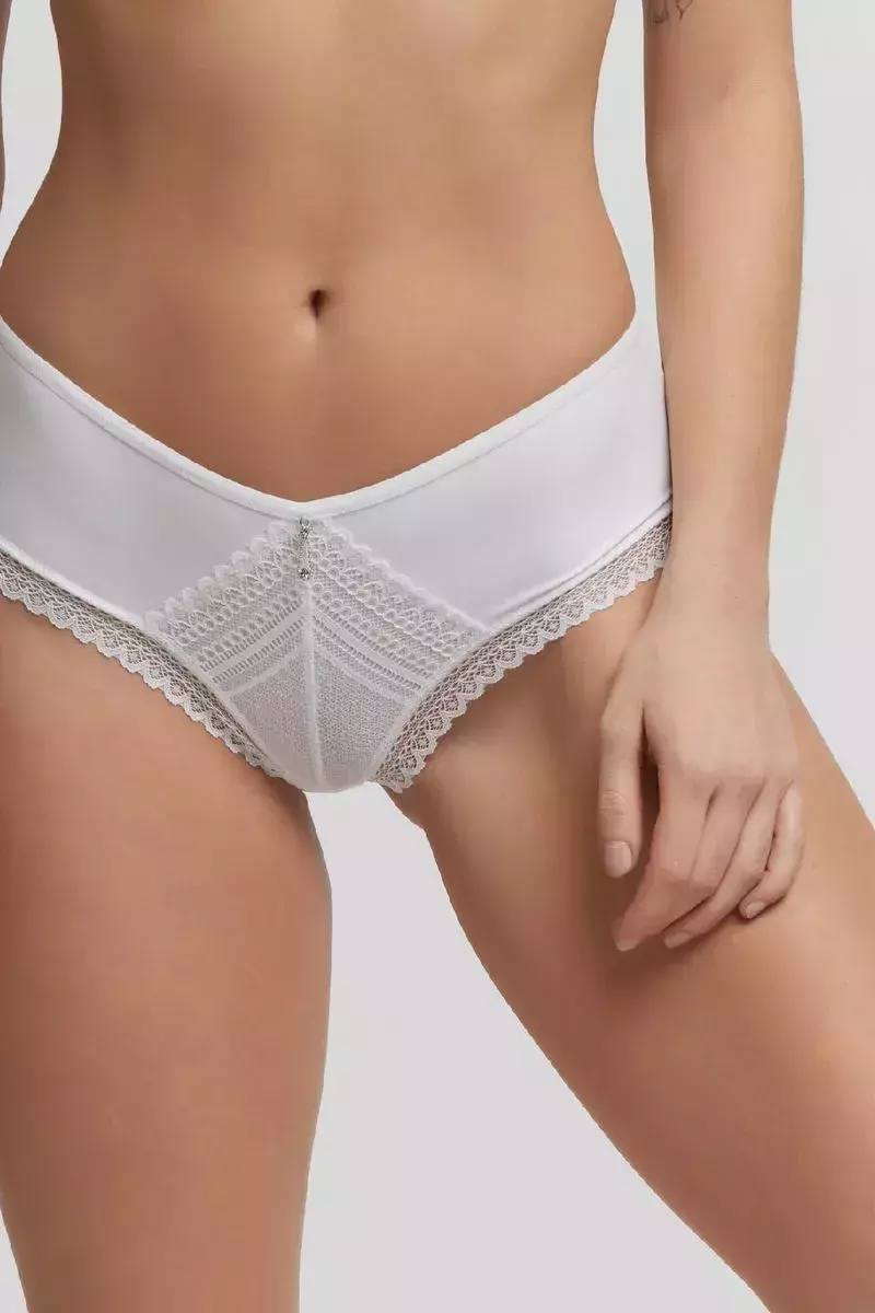 CULOTTE DE MICROFIBRA Y PUNTILLA