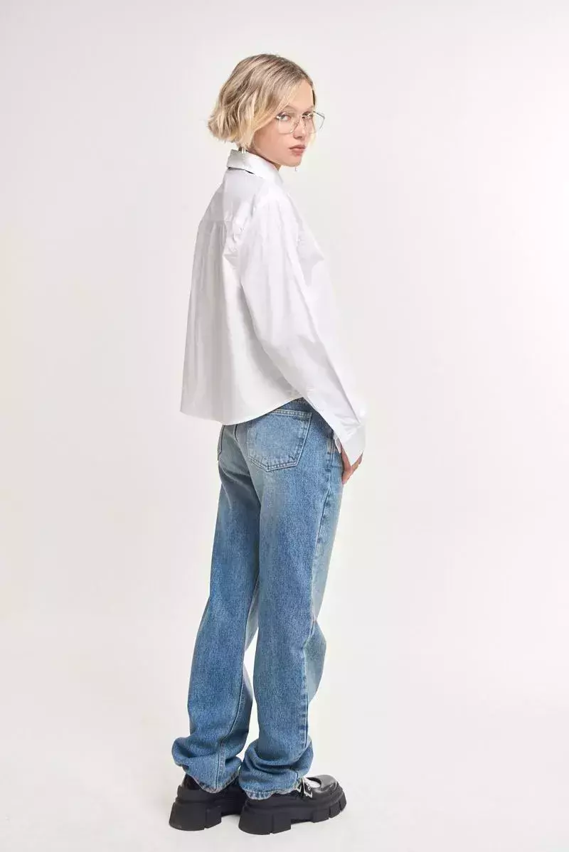 JEAN LOW RISE BLUE