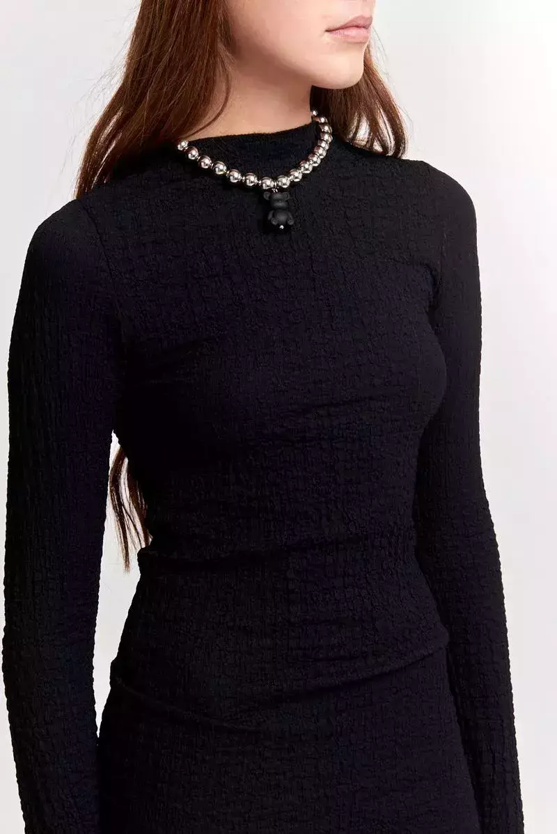 VESTIDO CRASH LONG