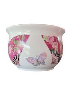 Cachepô Japonês - Luci Monteiro Gifts - Arte em Cerâmica | Porcelanas pintadas à mão