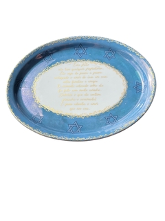 Travessa oval itinerante - Luci Monteiro Gifts - Arte em Cerâmica | Porcelanas pintadas à mão