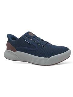 Skechers CYRUS SHAW (211008) Azul Marrón - comprar online