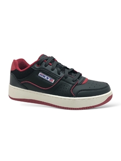 Skechers SPORT COURT 2.0 (254026) Negro Rojo - comprar online