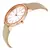 Reloj Skagen Mujer Cuero Beige Bisel Rose Piedras Skw2489 - comprar online