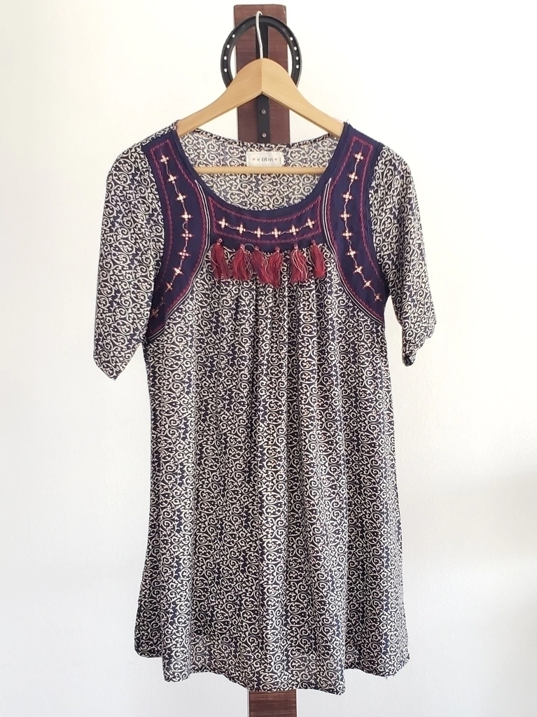 Vestido folk