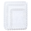 Plato blonda rectangular kv x1