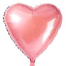 GLOBO METALIZADO CORAZON 13cm - comprar online