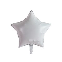 GLOBO METALIZADO ESTRELLA 45cm x5 - Cotillon Blitos