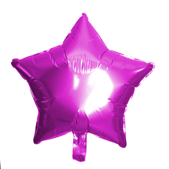 Imagen de GLOBO METALIZADO ESTRELLA 45cm x5